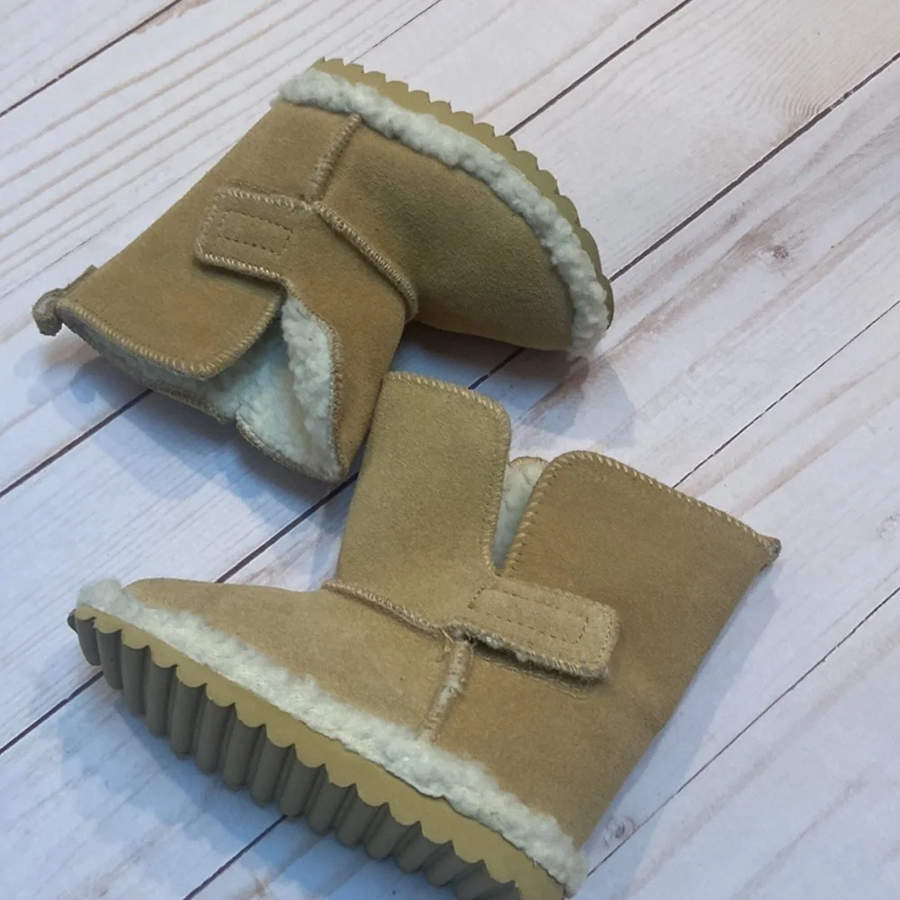 Ugg Style Toddler Boots Leather